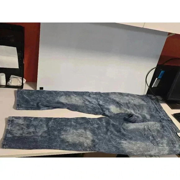 Men's Encrypted Supply Jeans, 42, Blue - Picture 6 of 9